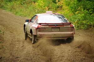 Al Dantes, Jr. / Andrew Sims Mazda RX-7 LS on SS5, Steamboat II.