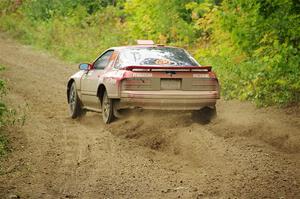 Al Dantes, Jr. / Andrew Sims Mazda RX-7 LS on SS5, Steamboat II.