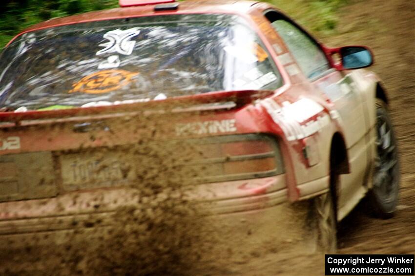 Al Dantes, Jr. / Andrew Sims Mazda RX-7 LS on SS5, Steamboat II.