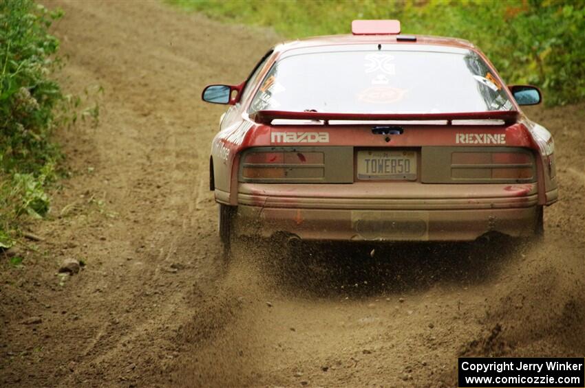 Al Dantes, Jr. / Andrew Sims Mazda RX-7 LS on SS5, Steamboat II.