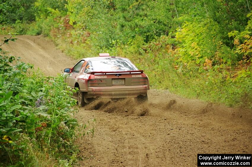 Al Dantes, Jr. / Andrew Sims Mazda RX-7 LS on SS5, Steamboat II.