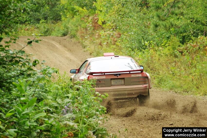 Al Dantes, Jr. / Andrew Sims Mazda RX-7 LS on SS5, Steamboat II.