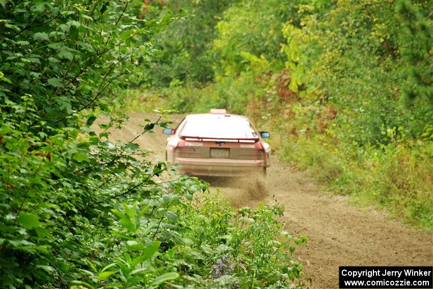 Al Dantes, Jr. / Andrew Sims Mazda RX-7 LS on SS5, Steamboat II.