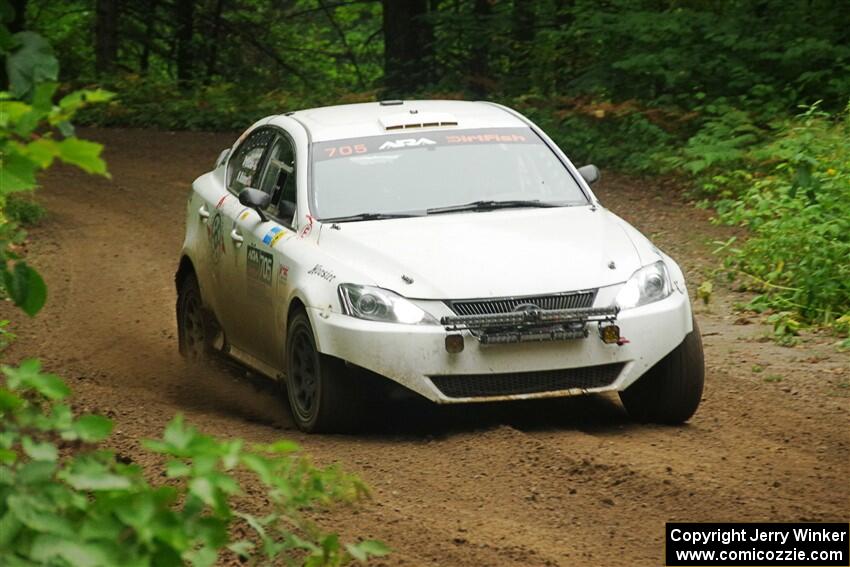 Nigel Maidment / Dylan Whittaker Lexus IS350 on SS5, Steamboat II.