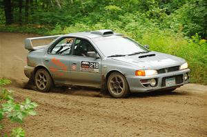 Nick Morris / Josh Kemp Subaru Impreza on SS5, Steamboat II.