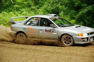 Nick Morris / Josh Kemp Subaru Impreza on SS5, Steamboat II.