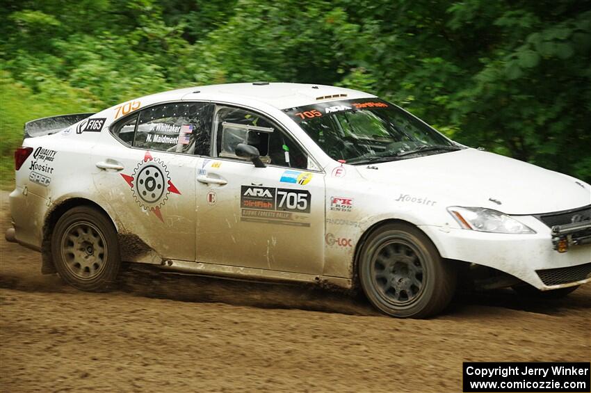 Nigel Maidment / Dylan Whittaker Lexus IS350 on SS5, Steamboat II.