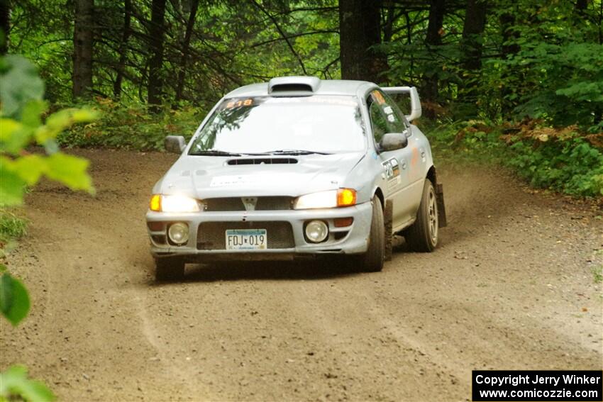 Nick Morris / Josh Kemp Subaru Impreza on SS5, Steamboat II.