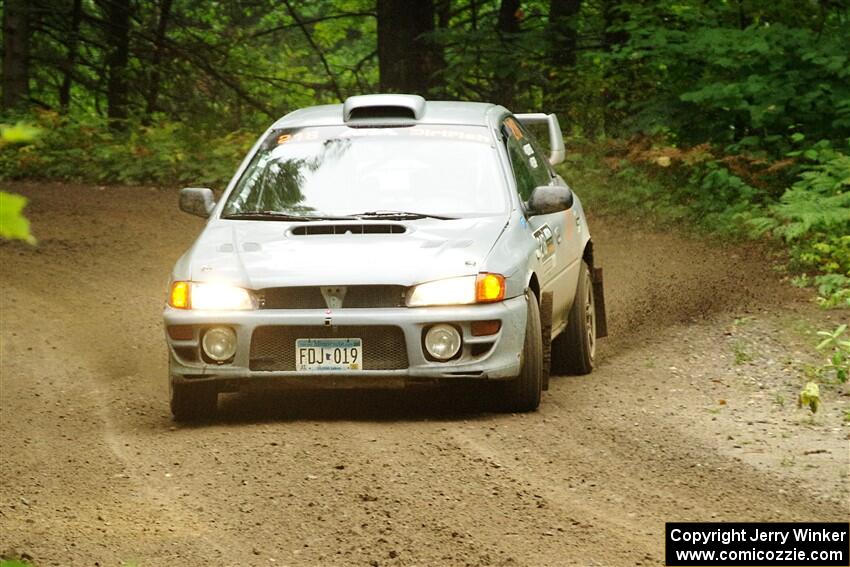 Nick Morris / Josh Kemp Subaru Impreza on SS5, Steamboat II.