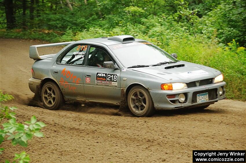 Nick Morris / Josh Kemp Subaru Impreza on SS5, Steamboat II.