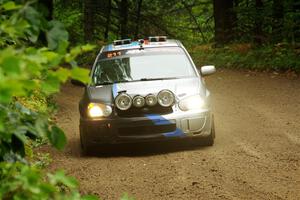 Andrew Dustman / K.J. Miller Subaru WRX on SS5, Steamboat II.