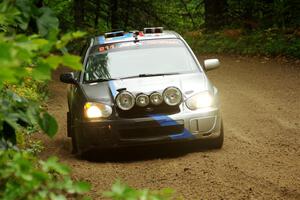 Andrew Dustman / K.J. Miller Subaru WRX on SS5, Steamboat II.