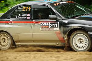 Andrew Dustman / K.J. Miller Subaru WRX on SS5, Steamboat II.