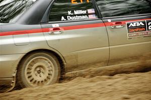 Andrew Dustman / K.J. Miller Subaru WRX on SS5, Steamboat II.