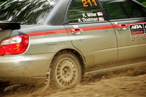 Andrew Dustman / K.J. Miller Subaru WRX on SS5, Steamboat II.