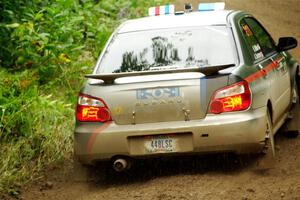 Andrew Dustman / K.J. Miller Subaru WRX on SS5, Steamboat II.