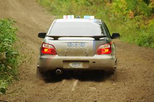 Andrew Dustman / K.J. Miller Subaru WRX on SS5, Steamboat II.