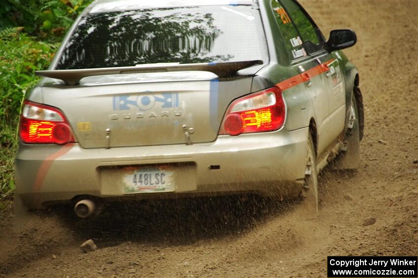 Andrew Dustman / K.J. Miller Subaru WRX on SS5, Steamboat II.