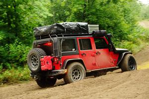 A Jeep Wrangler sweeps SS5, Steamboat II.