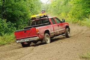 A Chevy Silverado sweeps SS5, Steamboat II.