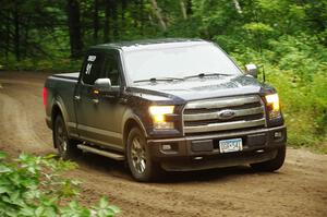 A Ford F-150 sweeps SS5, Steamboat II.