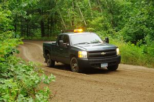 A Chevy Silverado sweeps SS5, Steamboat II.