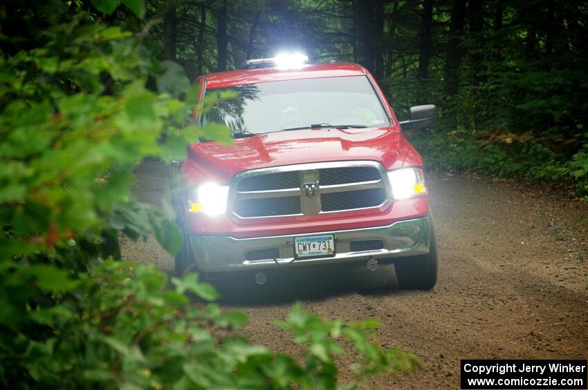 A Dodge Ram 1500 sweeps SS5, Steamboat II.