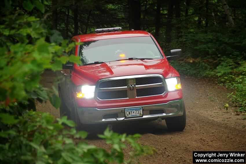 A Dodge Ram 1500 sweeps SS5, Steamboat II.