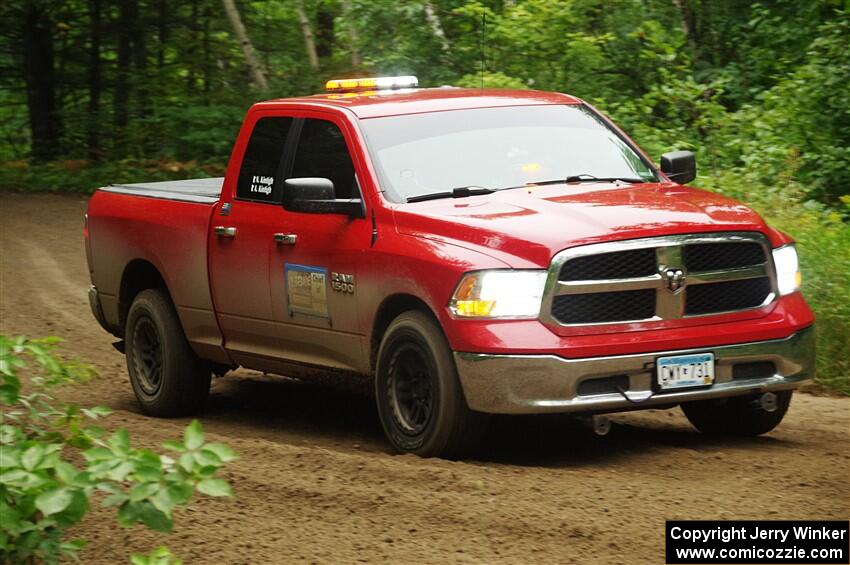 A Dodge Ram 1500 sweeps SS5, Steamboat II.