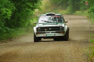 Seamus Burke / Martin Brady Ford Escort Mk II on SS8, Refuge II.