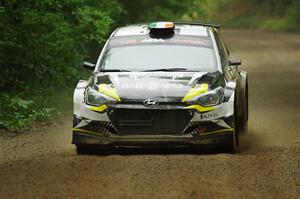 Enda McCormack / Liam McCormack Hyundai i20 R5 on SS8, Refuge II.