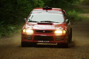 Ele Bardha / Corrina Roshea Subaru WRX STi on SS8, Refuge II.