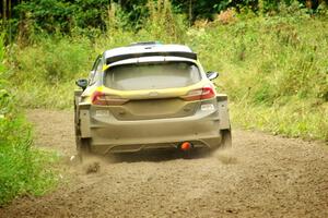 John Coyne / Nick Dobbs Ford Fiesta R5 on SS8, Refuge II.