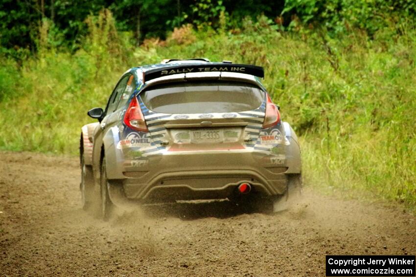 Paul Rowley / Dominik Jozwiak Ford Fiesta R5 on SS8, Refuge II.