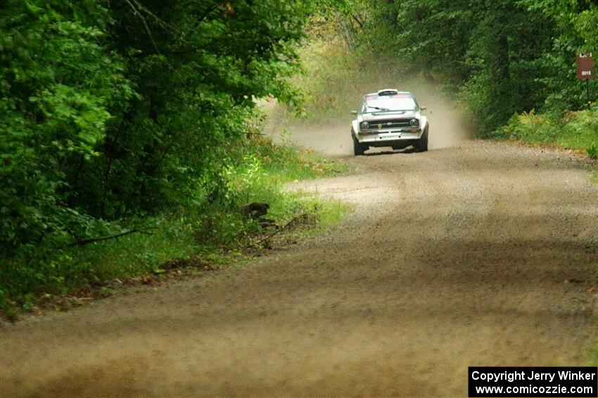 Seamus Burke / Martin Brady Ford Escort Mk II on SS8, Refuge II.