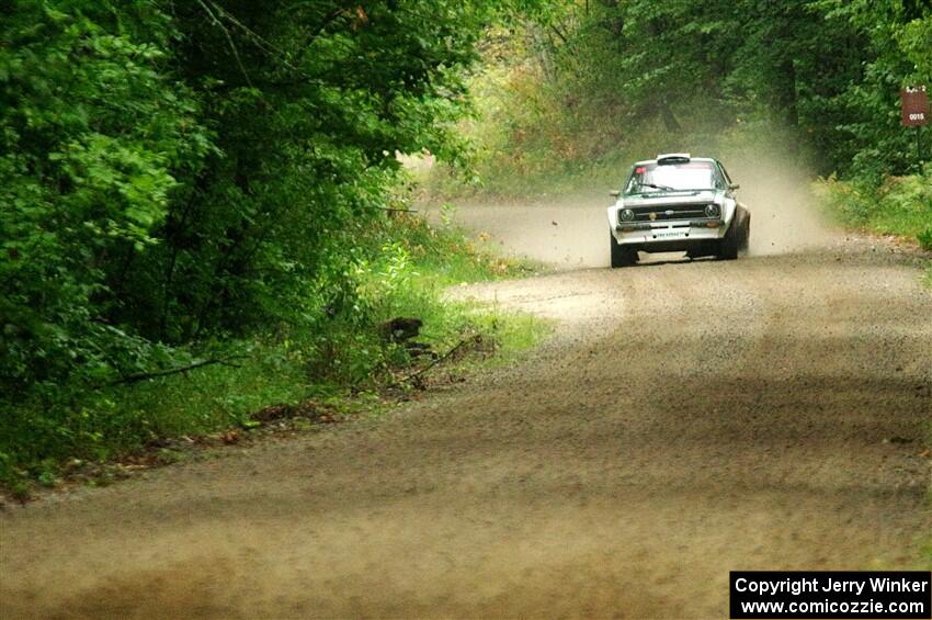 Seamus Burke / Martin Brady Ford Escort Mk II on SS8, Refuge II.