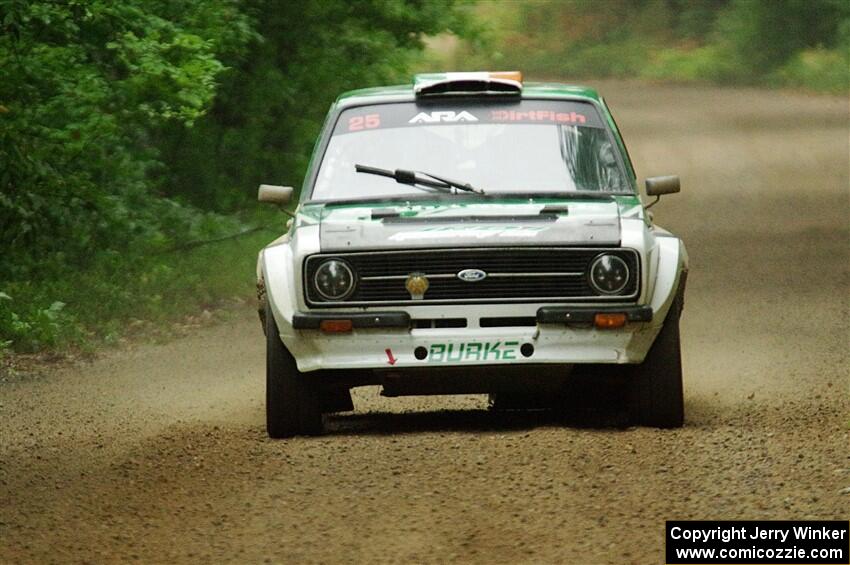 Seamus Burke / Martin Brady Ford Escort Mk II on SS8, Refuge II.