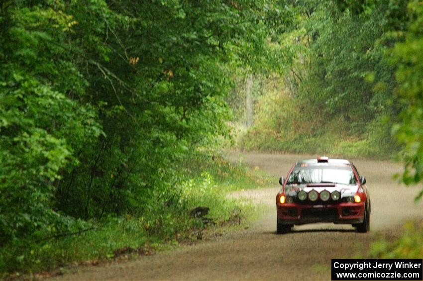 Mark Piatkowski / Claudia Barbera-Pullen Subaru Impreza 2.5RS on SS8, Refuge II.