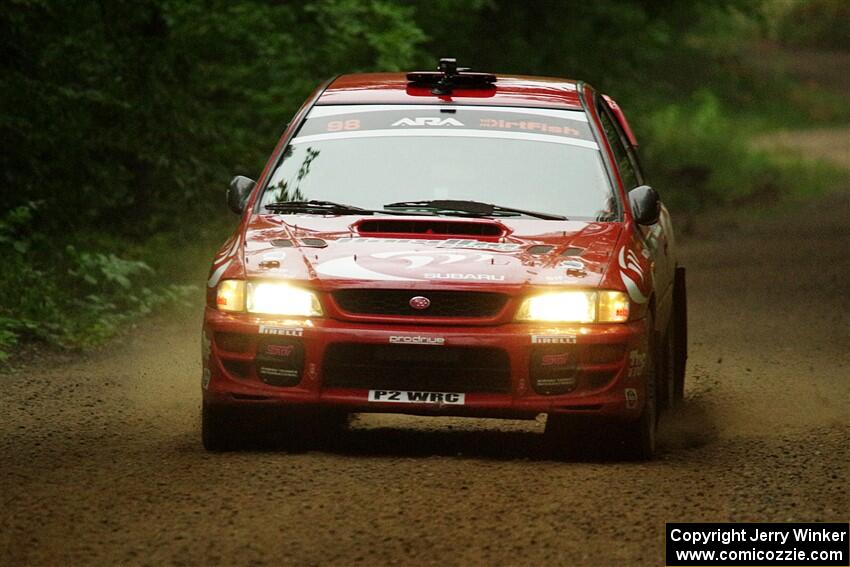 Ele Bardha / Corrina Roshea Subaru WRX STi on SS8, Refuge II.