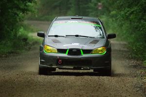 Mike Engle / Morgan Engle Subaru WRX STi on SS8, Refuge II.