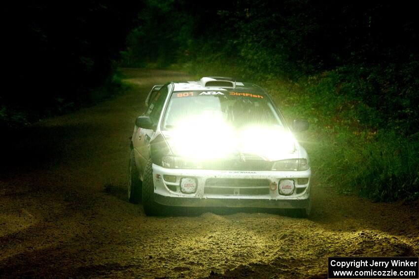 Bucky Lasek / Grzegorz Dorman Subaru Impreza on SS8, Refuge II.