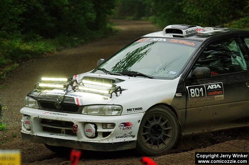 Bucky Lasek / Grzegorz Dorman Subaru Impreza on SS8, Refuge II.