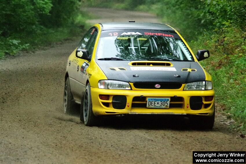 Steve Gingras / Katie Gingras Subaru Impreza on SS8, Refuge II.