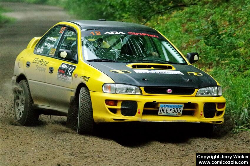 Steve Gingras / Katie Gingras Subaru Impreza on SS8, Refuge II.