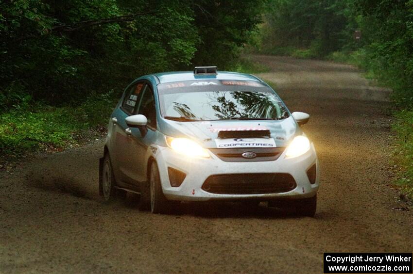 Spencer Sherman / Boyd Smith Ford Fiesta R2 on SS8, Refuge II.