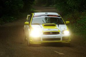 Mark Williams / Steve Harrell Subaru WRX STi on SS8, Refuge II.