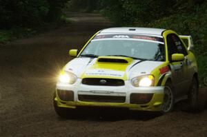 Mark Williams / Steve Harrell Subaru WRX STi on SS8, Refuge II.