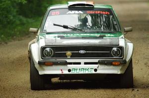 Seamus Burke / Martin Brady Ford Escort Mk II on SS8, Refuge II.