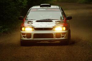 Chris Barribeau / Alex Ferencz Subaru Impreza RS  on SS8, Refuge II.