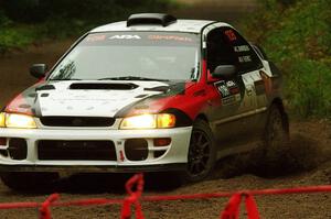 Chris Barribeau / Alex Ferencz Subaru Impreza RS  on SS8, Refuge II.